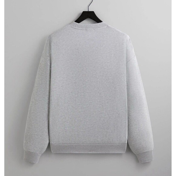 Kith Sesame Street Oscar the Grouch Nelson Crewneck Medium Heather Grey M NWT - Picture 2 of 7